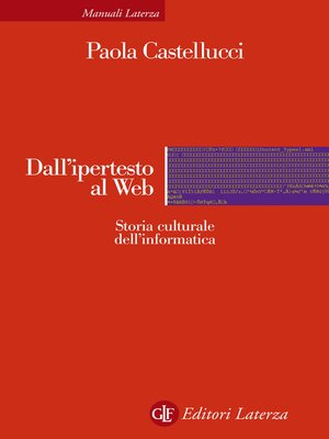 cover image of Dall'ipertesto al Web